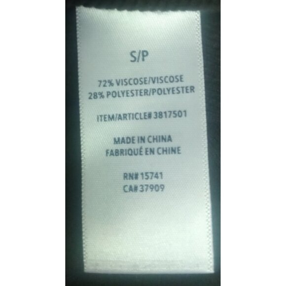 Splendid V-Neck Black Top Women’s S NWT Soft Jersey Luxe Stretch Casual Shirt - Picture 6 of 6